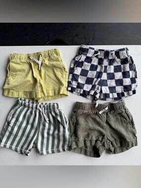 Crewcuts Kids Pull-On Shorts Set - Yellow, Navy, Green, Olive